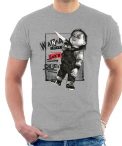 Chucky Wanna Play Its Showtime Lets Be Friends Men’s T-Shirt