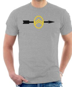 Citroen 1922 Badge Black Arrow Logo Men’s T-Shirt
