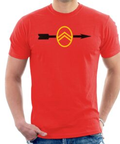Citroen 1922 Badge Black Arrow Logo Men’s T-Shirt
