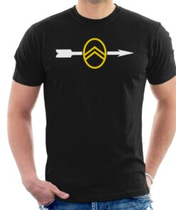 Citroen 1922 Badge White Arrow Logo Men’s T-Shirt Citroen 1922 Badge White Arrow Logo Men’s T-Shirt