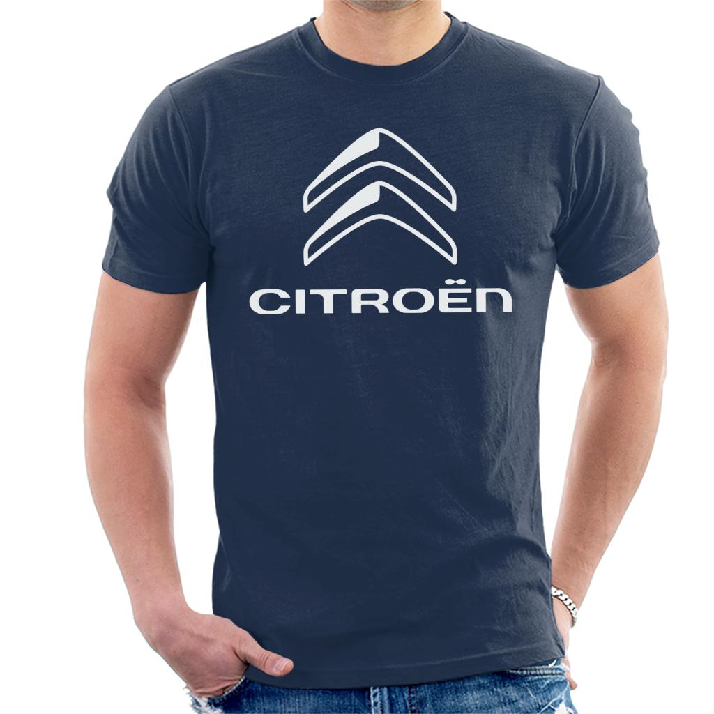Citroen 2016 White Logo Men's T-Shirt Citroen 2016 White Logo Men's T-Shirt