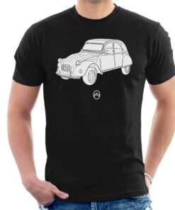 Citroen 2CV Angle For Dark Men’s T-Shirt Citroen 2CV Angle For Dark Men’s T-Shirt