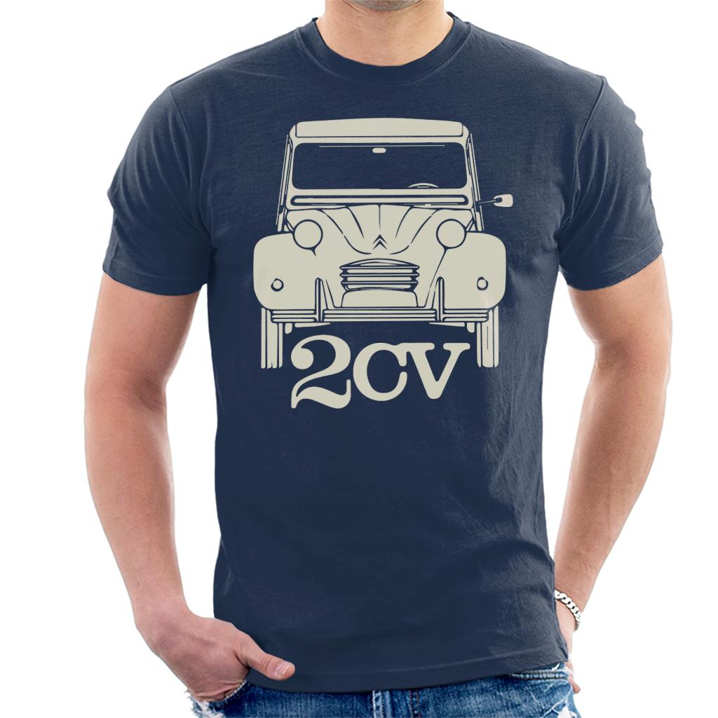 Citroen 2CV For Dark Men's T-Shirt Citroen 2CV For Dark Men's T-Shirt