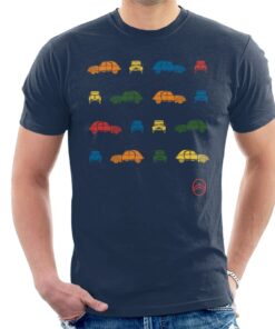 Citroen 2CV Pop Art Pattern Men’s T-Shirt