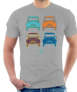 Citroen 2CV Pop Art Style Men’s T-Shirt