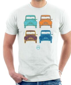 Citroen 2CV Pop Art Style Men's T-Shirt 2 Citroen 2CV Pop Art Style Mens T Shirt 3