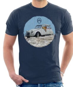 Citroen 2CV Vintage Photo Men’s T-Shirt