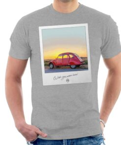 Citroen 2CV Wish You Were Here Photo For Light Men’s T-Shirt
