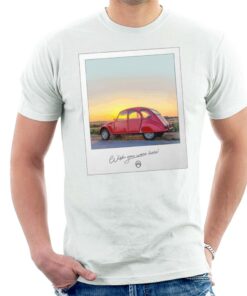 Citroen 2CV Wish You Were Here Photo For Light Men’s T-Shirt
