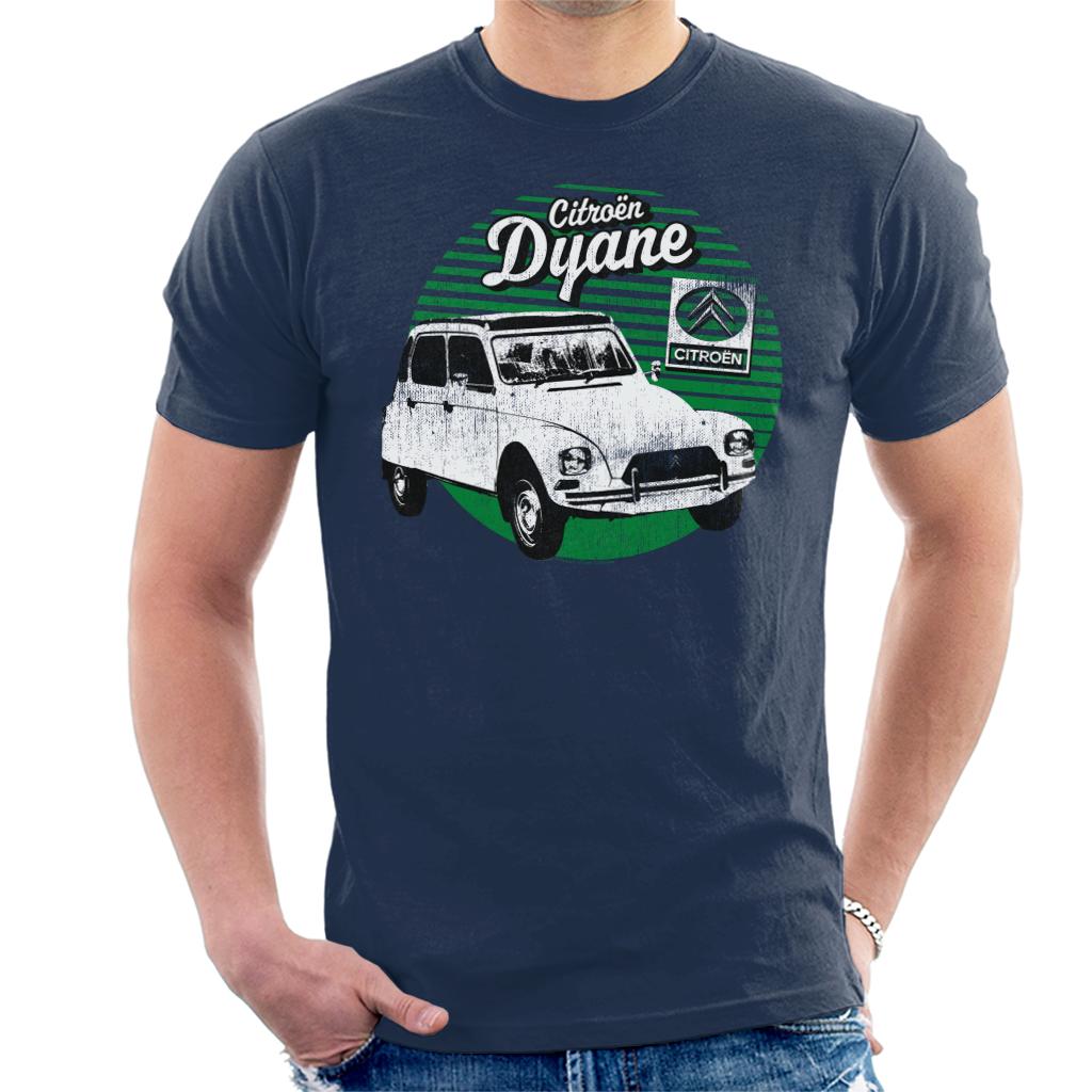 Citroen Dyane Car and Logo Men's T-Shirt Citroen Dyane Car and Logo Men's T-Shirt