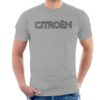 Citroen Retro Line Black Logo Men’s T-Shirt