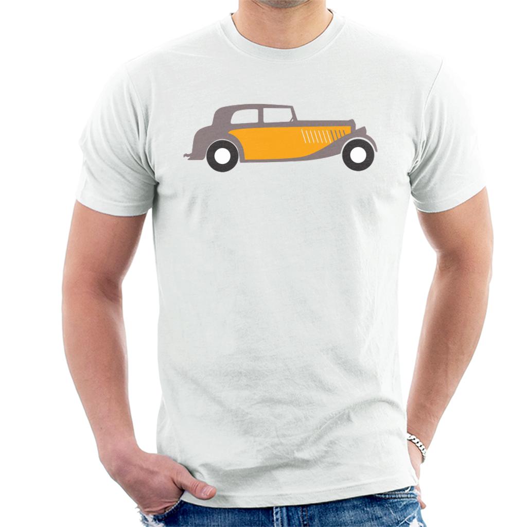 Citroen Traction Classic Car Sketch Men's T-Shirt Citroen Traction Classic Car Sketch Men's T-Shirt