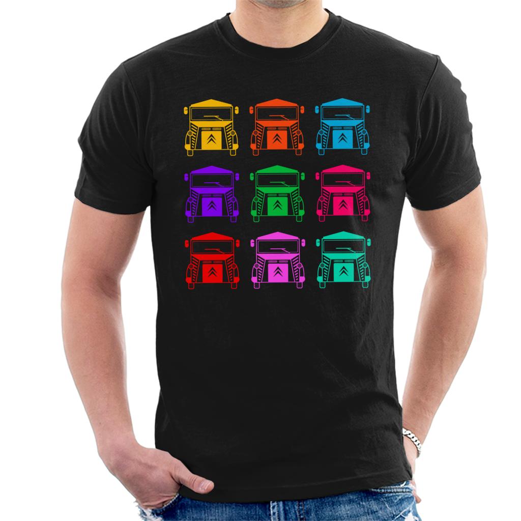 Citroen Vintage Type H Van Colour Pattern Men’s T-Shirt