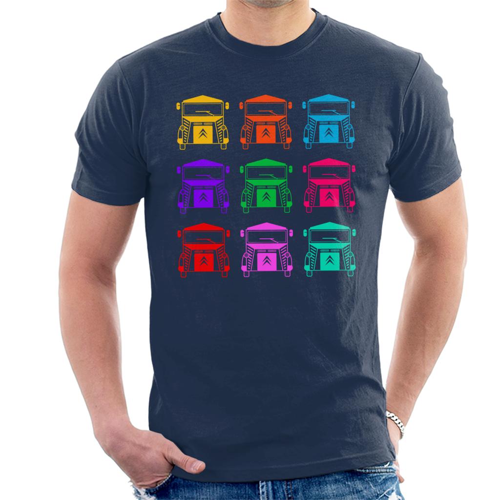 Citroen Vintage Type H Van Colour Pattern Men’s T-Shirt