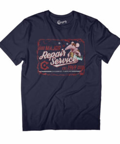 Clangers Major Clanger Repair Service Est 1969 Retro Men’s T-Shirt