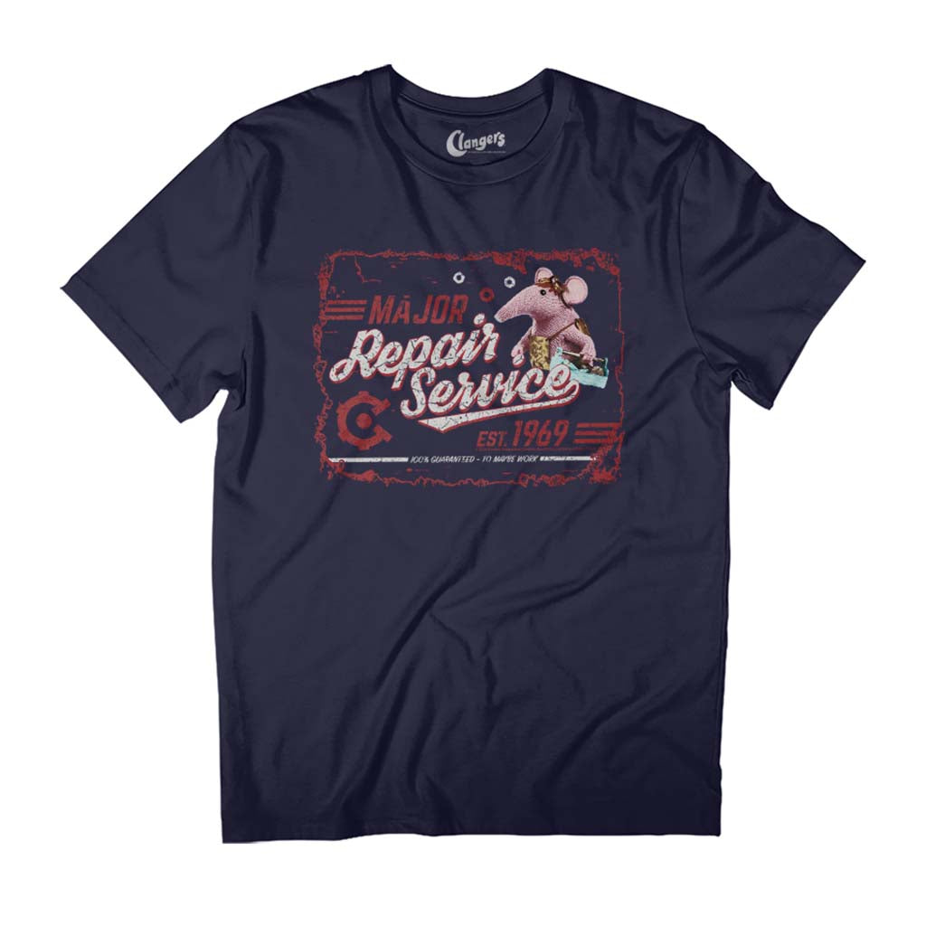Clangers Major Clanger Repair Service Est 1969 Retro Men's T-Shirt Clangers Major Clanger Repair Service Est 1969 Retro Men's T-Shirt
