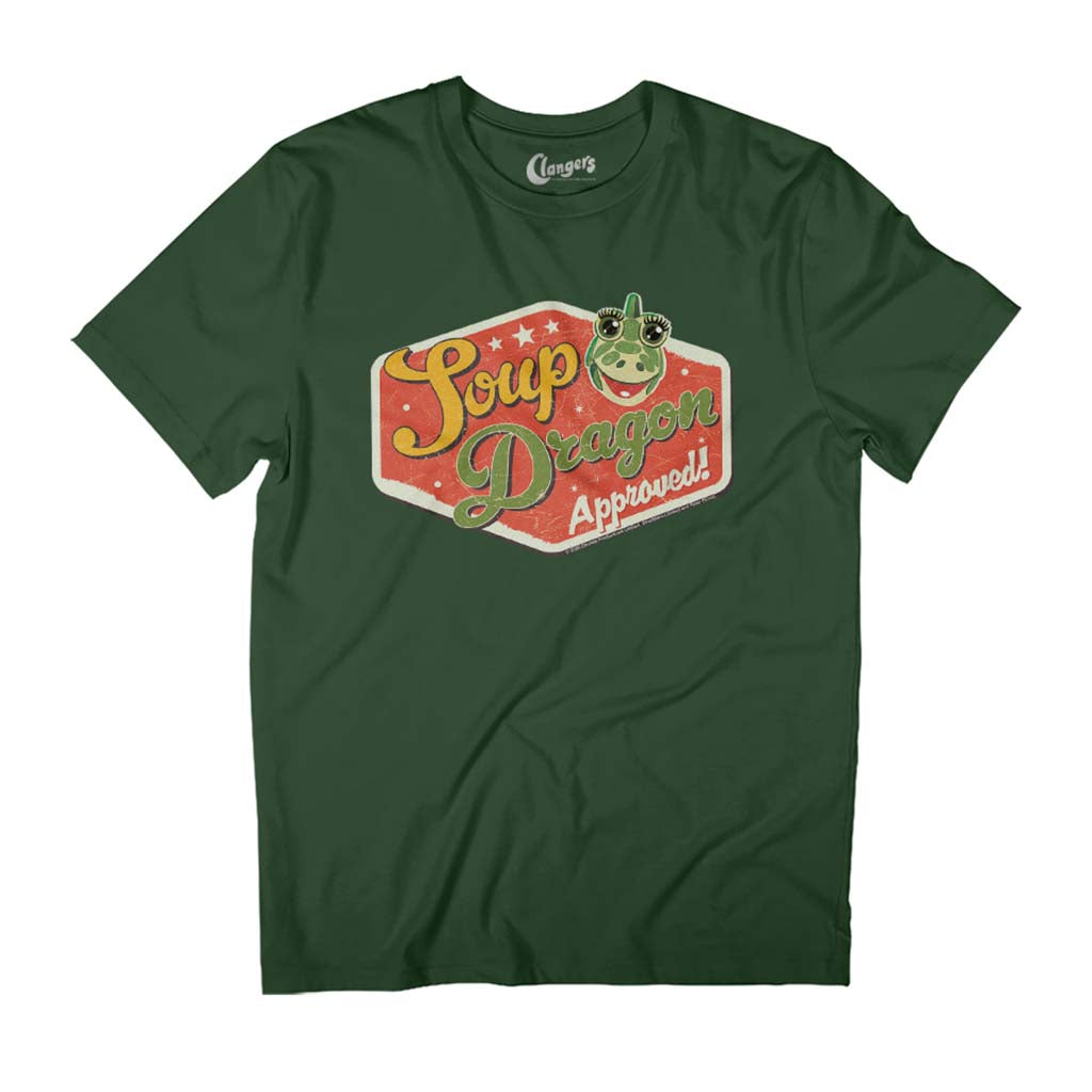 Clangers Soup Dragon Approved! Retro Men's T-Shirt Clangers Soup Dragon Approved! Retro Men's T-Shirt