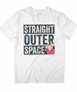 Clangers Straight Outer Space Tiny Clanger Retro Men’s T-Shirt