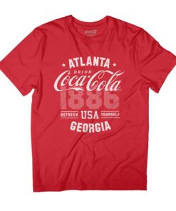Coca-Cola 1886 USA Sports Style Men’s T-Shirt