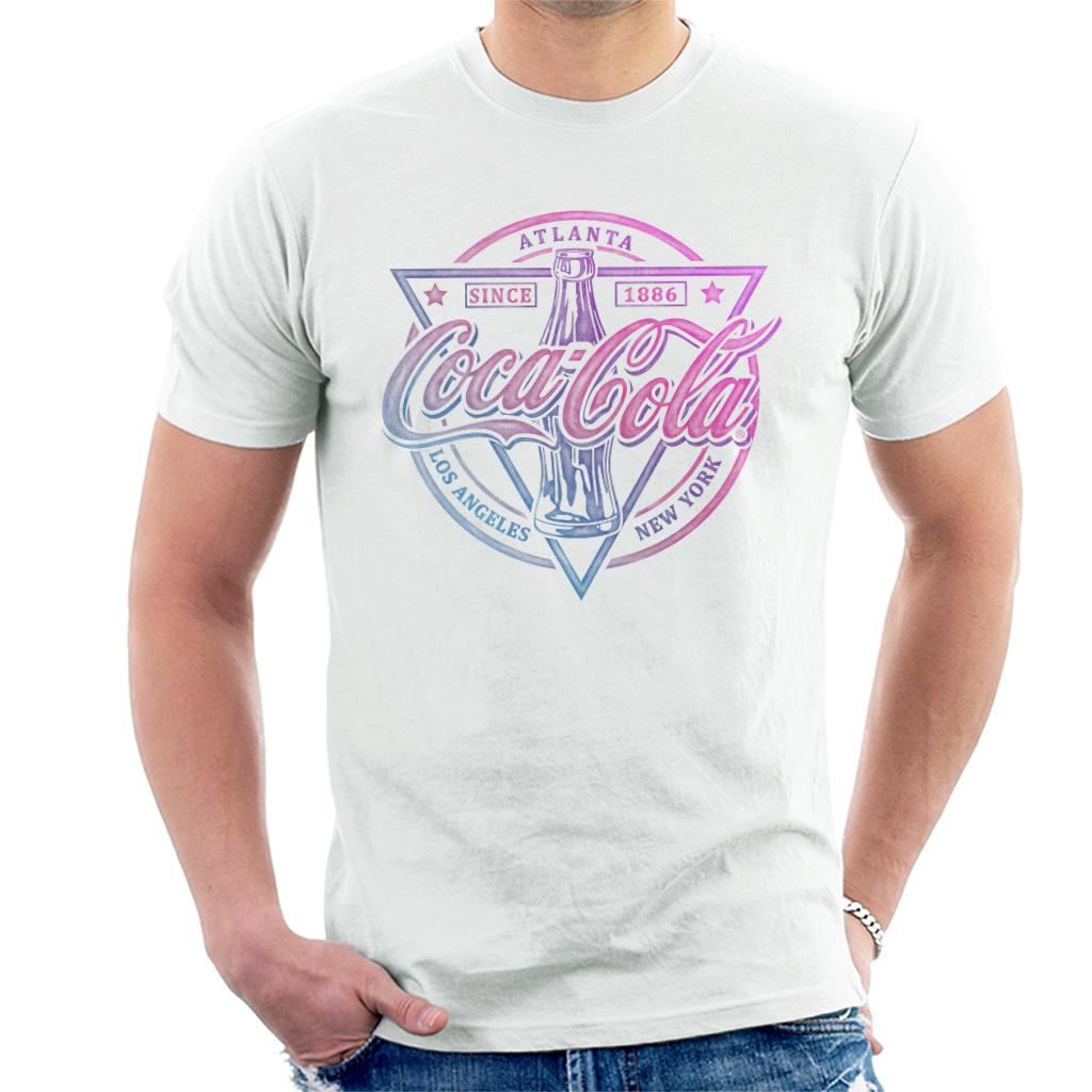 Coca Cola Atlanta Since 1886 LA And New York Men's T-Shirt Coca Cola Atlanta Since 1886 LA And New York Men's T-Shirt