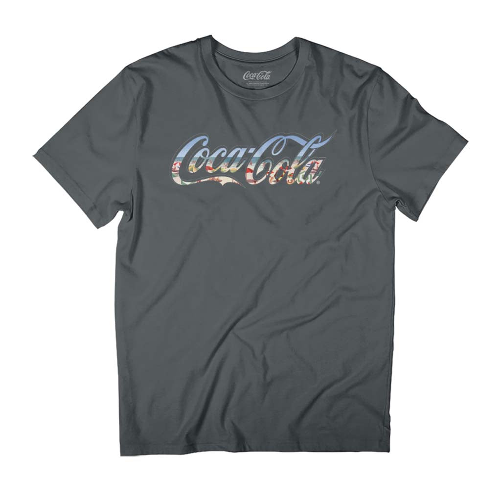 Coca-Cola Beach Logo Men's T-Shirt Coca-Cola Beach Logo Men's T-Shirt
