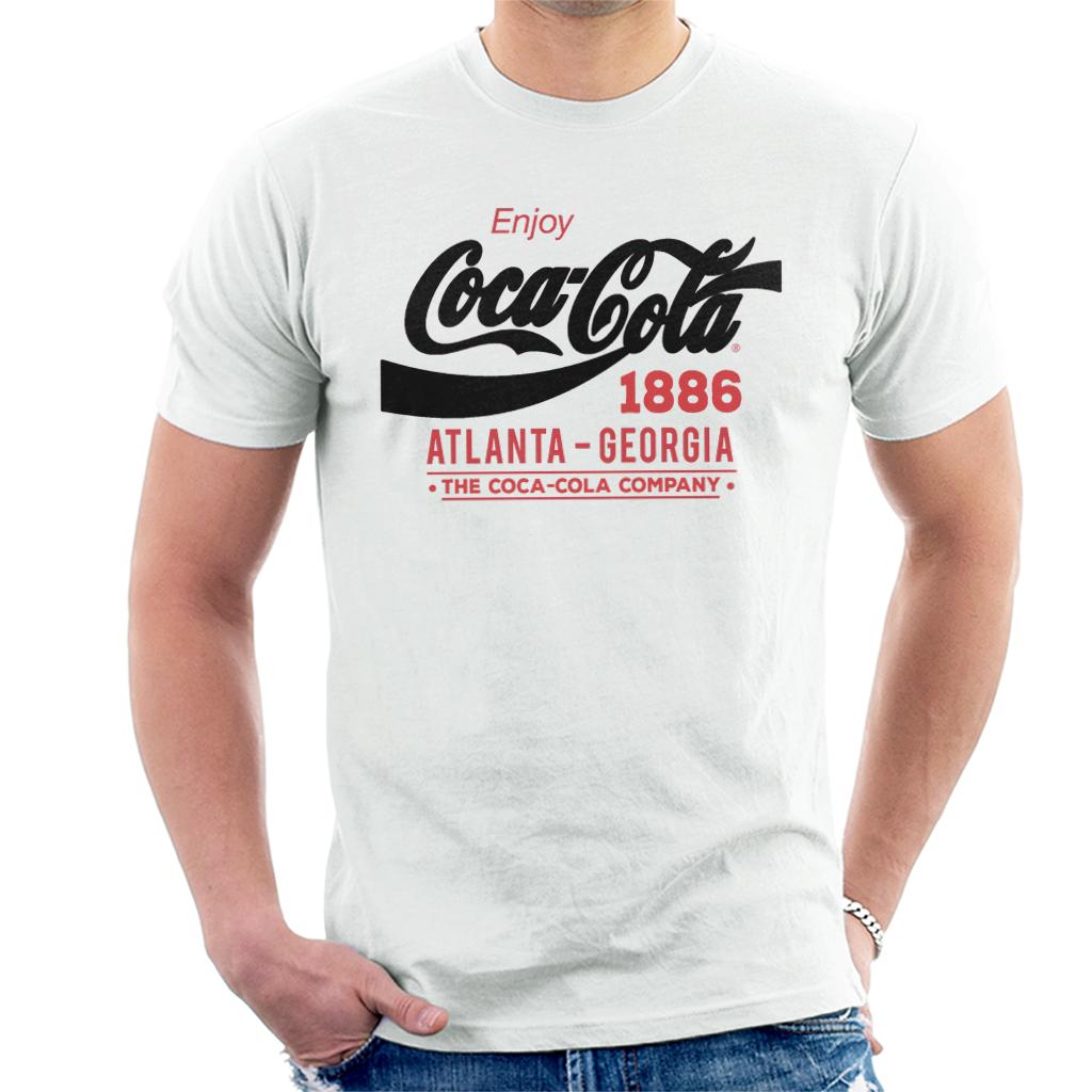 Coca Cola Black Classic Logo Men's T-Shirt Coca Cola Black Classic Logo Men's T-Shirt