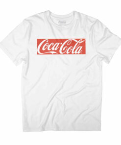 Coca-Cola Block Logo Men’s T-Shirt