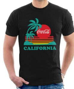 Coca Cola California Sunset Men’s T-Shirt Coca Cola California Sunset Men’s T-Shirt