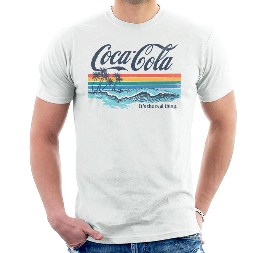 Coca Cola Catch The Wave Men's T-Shirt Coca Cola Catch The Wave Men's T-Shirt