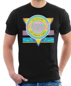 Coca Cola Classic The Official Soft Drink Of Summer Men’s T-Shirt Coca Cola Classic The Official Soft Drink Of Summer Men’s T-Shirt
