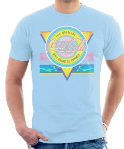 Coca Cola Classic The Official Soft Drink Of Summer Men’s T-Shirt