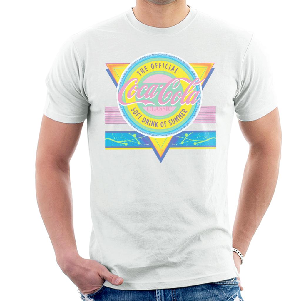 Coca Cola Classic The Official Soft Drink Of Summer Men's T-Shirt Coca Cola Classic The Official Soft Drink Of Summer Men's T-Shirt