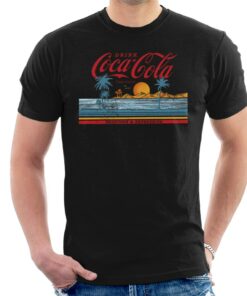 Coca Cola Delicious And Refreshing Ocean Waves Men’s T-Shirt Coca Cola Delicious And Refreshing Ocean Waves Men’s T-Shirt