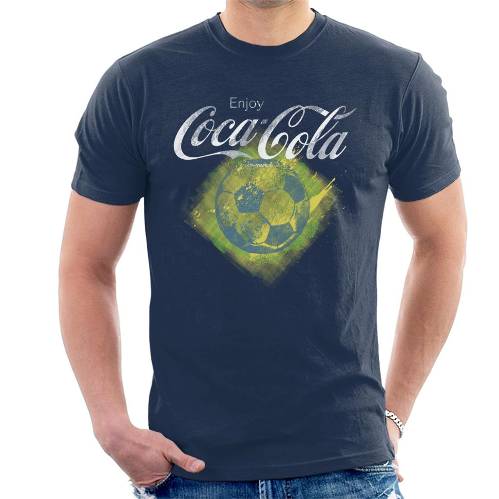 Coca Cola Diamond Football Men's T-Shirt Coca Cola Diamond Football Men's T-Shirt