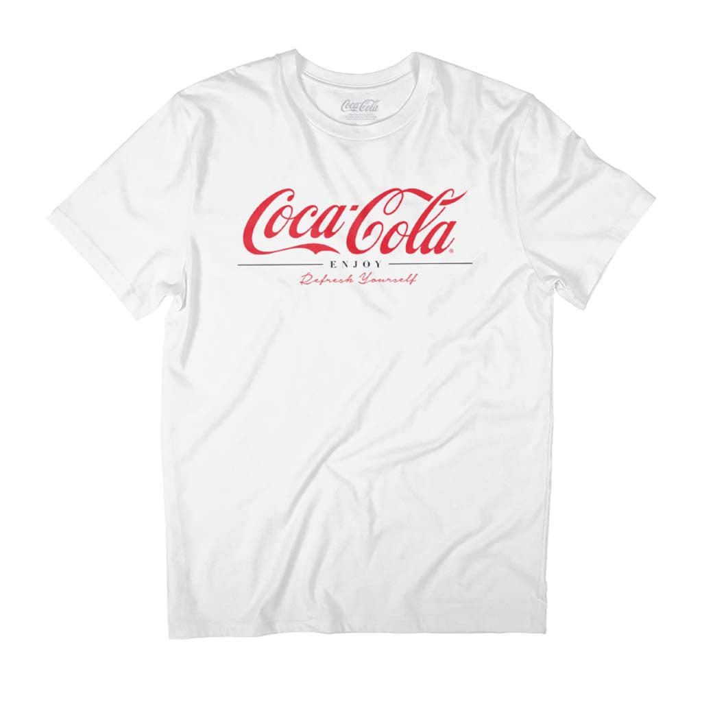 Coca-Cola Enjoy And Refresh Yourself Men's T-Shirt Coca-Cola Enjoy And Refresh Yourself Men's T-Shirt