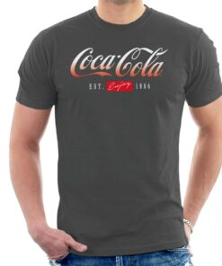 Coca Cola Gradient Logo Men’s T-Shirt Coca Cola Gradient Logo Men’s T-Shirt