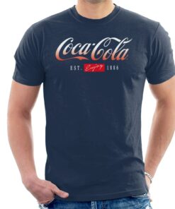Coca Cola Gradient Logo Men’s T-Shirt