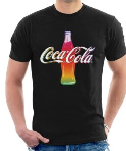 Coca Cola Multi Colour Bottle Men’s T-Shirt Coca Cola Multi Colour Bottle Men’s T-Shirt