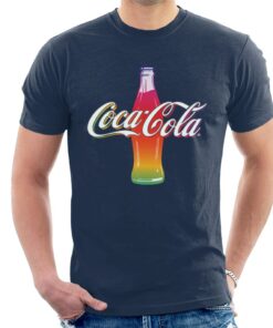 Coca Cola Multi Colour Bottle Men's T-Shirt 2 Coca Cola Multi Colour Bottle Mens T Shirt 3