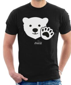 Coca Cola Polar Bear Wave Men’s T-Shirt Coca Cola Polar Bear Wave Men’s T-Shirt