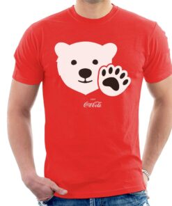 Coca Cola Polar Bear Wave Mens T Shirt 3