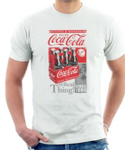 Coca Cola Retro Bottle Crate Men’s T-Shirt