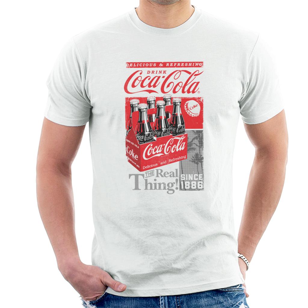 Coca Cola Retro Bottle Crate Men's T-Shirt Coca Cola Retro Bottle Crate Men's T-Shirt