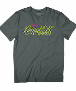 Coca-Cola Retro Checkboard Logo Men’s T-Shirt