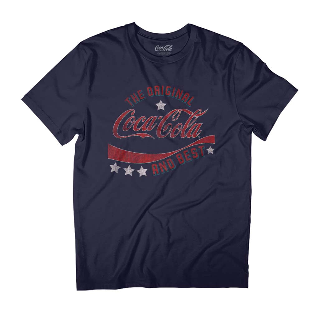 Coca-Cola Stars The Original And The Best Men's T-Shirt Coca-Cola Stars The Original And The Best Men's T-Shirt