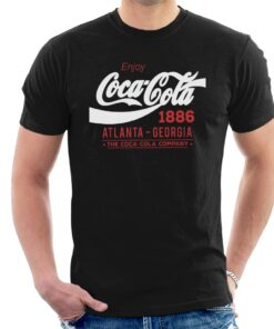 Coca Cola White Classic Logo Men’s T-Shirt Coca Cola White Classic Logo Men’s T-Shirt
