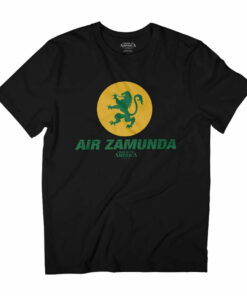 Coming To America Air Zamunda Green Lion Logo Men’s T-Shirt