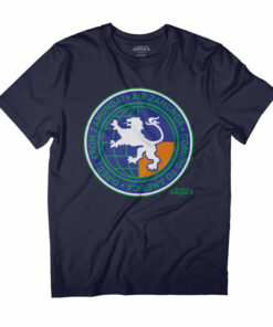 Coming To America Air Zamunda Lion Globe Logo Men’s T-Shirt