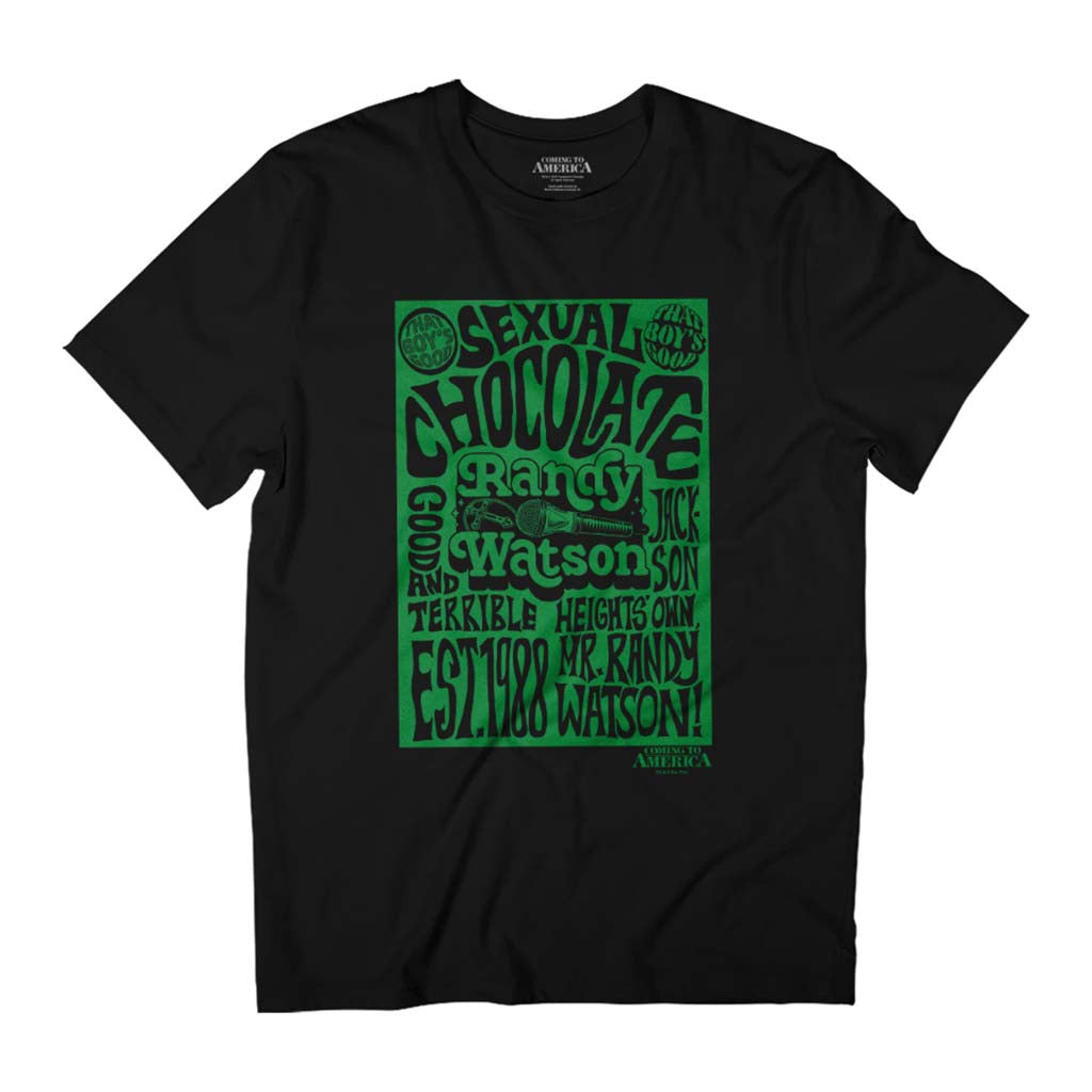 Coming To America Randy Watson Green Sexual Chocolate Men's T-Shirt Coming To America Randy Watson Green Sexual Chocolate Men's T-Shirt
