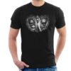 Corpse Bride Character Heads In Butterfly Wings Men’s T-Shirt
